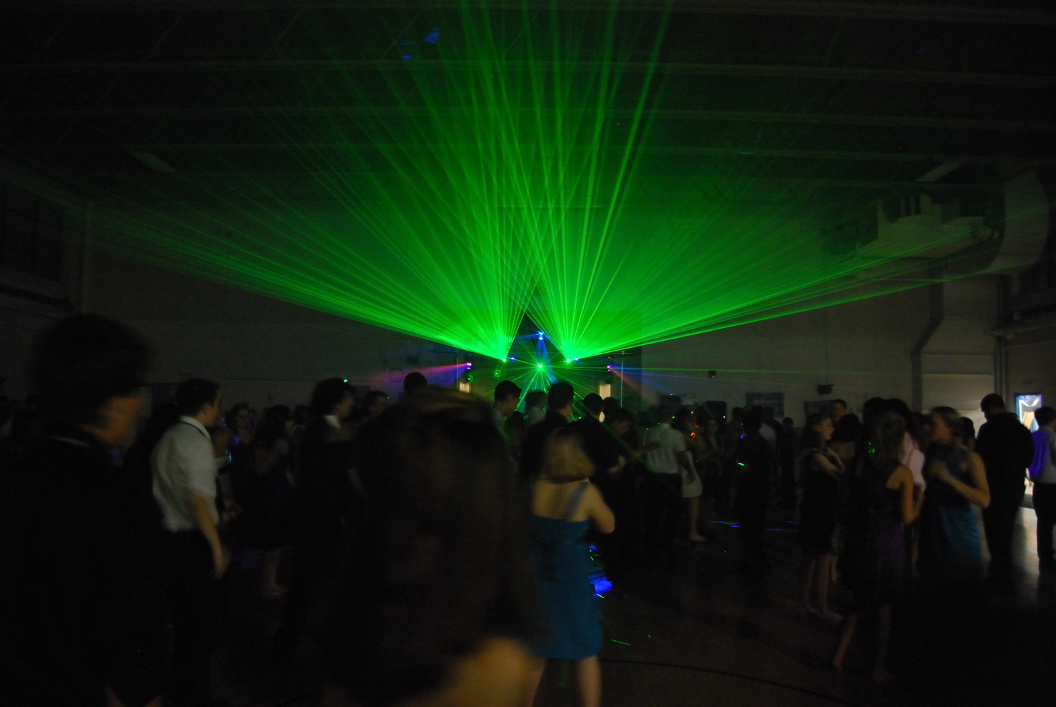 School Dance DJ MC Laser Light Show Gardner High School Athletic Association Ball Semiformal November 14, 2009 - 1
